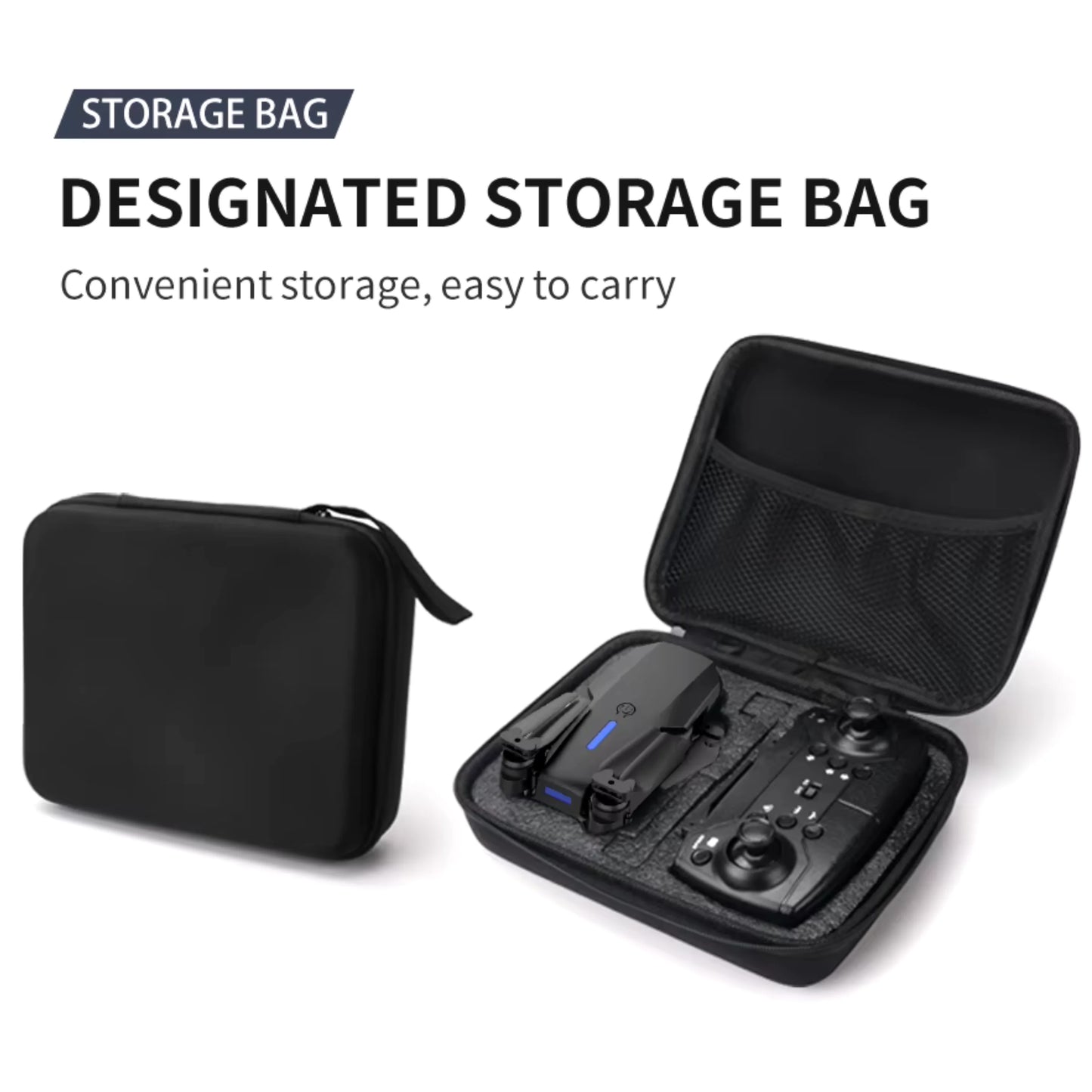 Dron profesional E88 4K gran angular