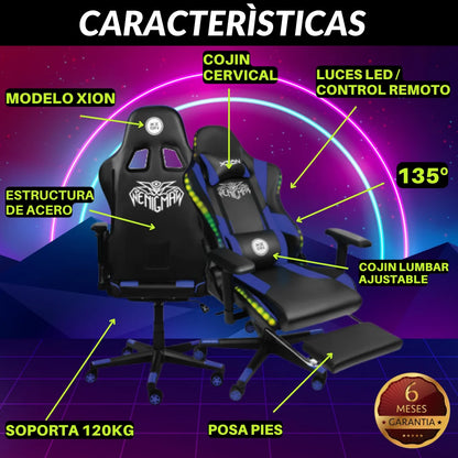 Sillas Gamer con Luces